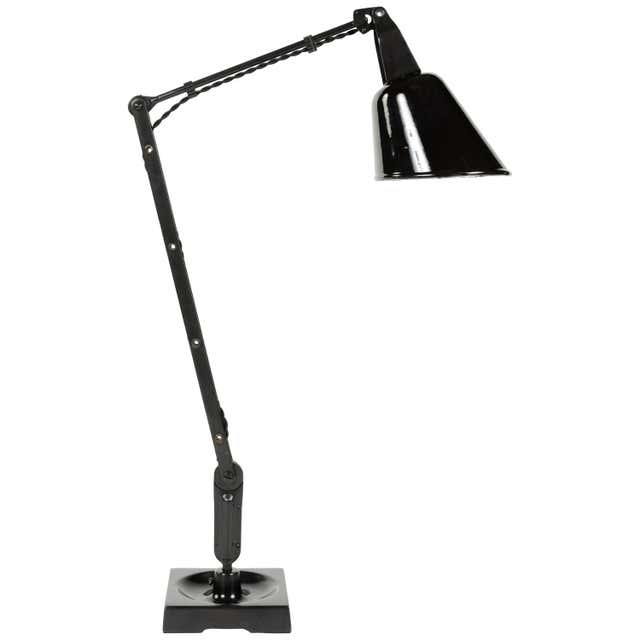 Luxo L-1 Articulated Chrome Desk Task Lamp at 1stDibs