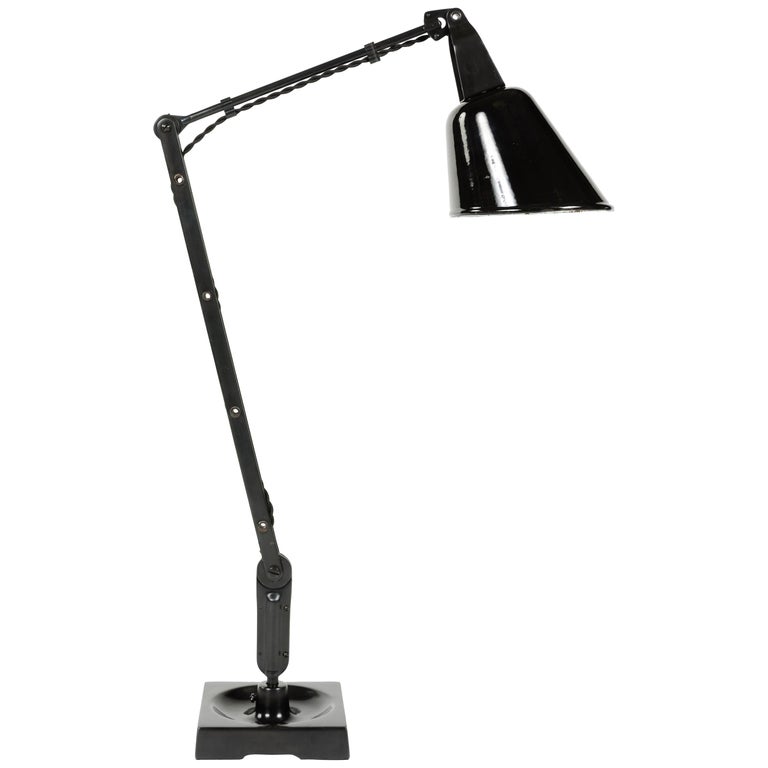 Walligraph  Zonalite  Articulated Desk Lamp, 1930s