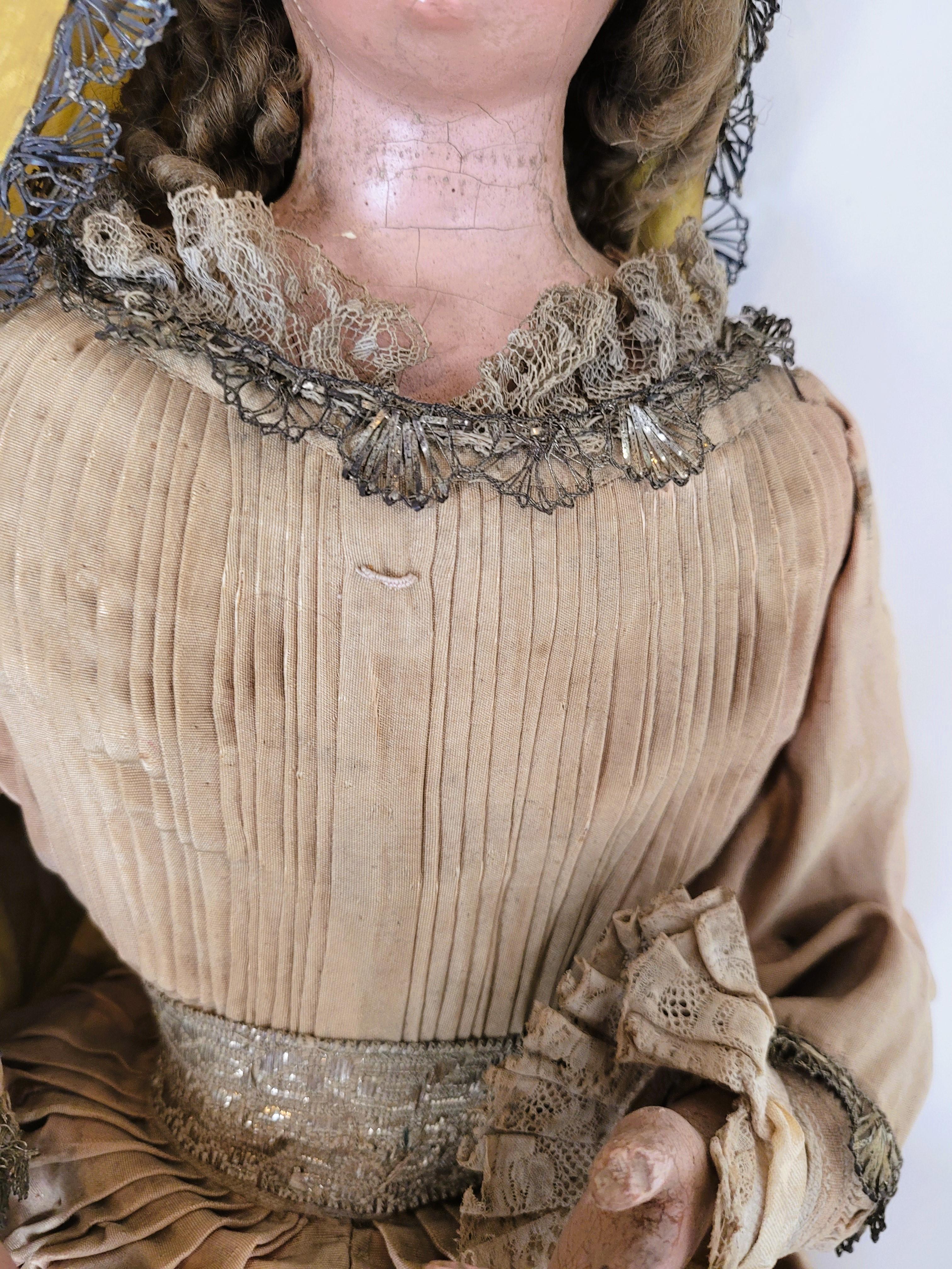 Articulated Doll, 18th Century In Fair Condition For Sale In MARSEILLE, FR