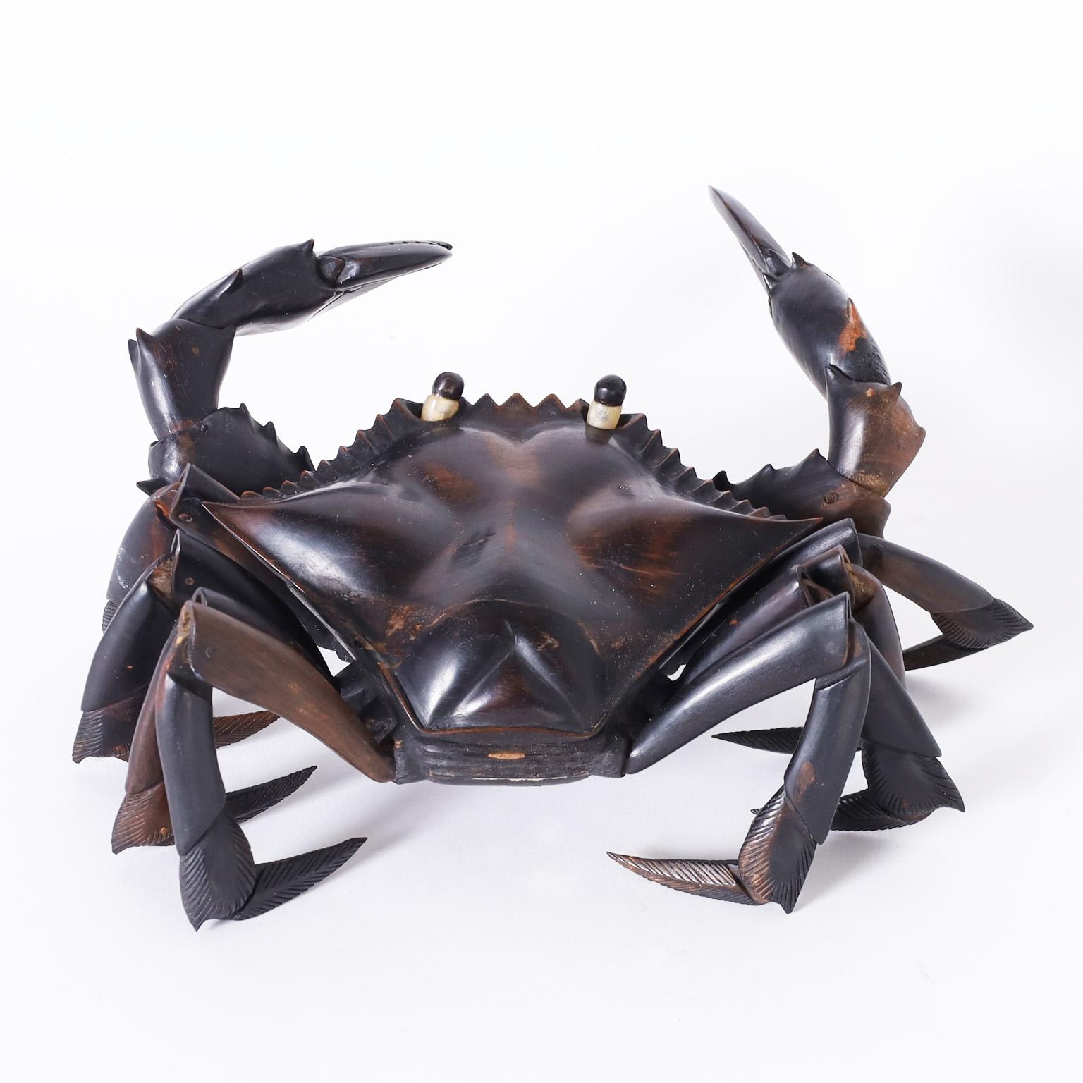 Japanese Articulated Ebony Crab