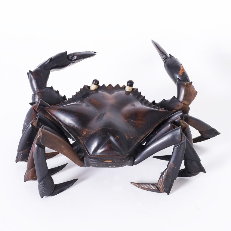 Articulated Ebony Crab For Sale at 1stDibs