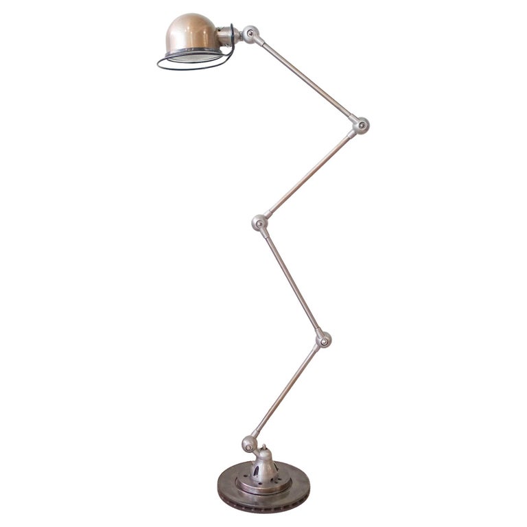 Articulated Floor Lamp by Jean-Louis Domecq for Jieldé, 1950s For Sale at  1stDibs | jean-louis domecq
