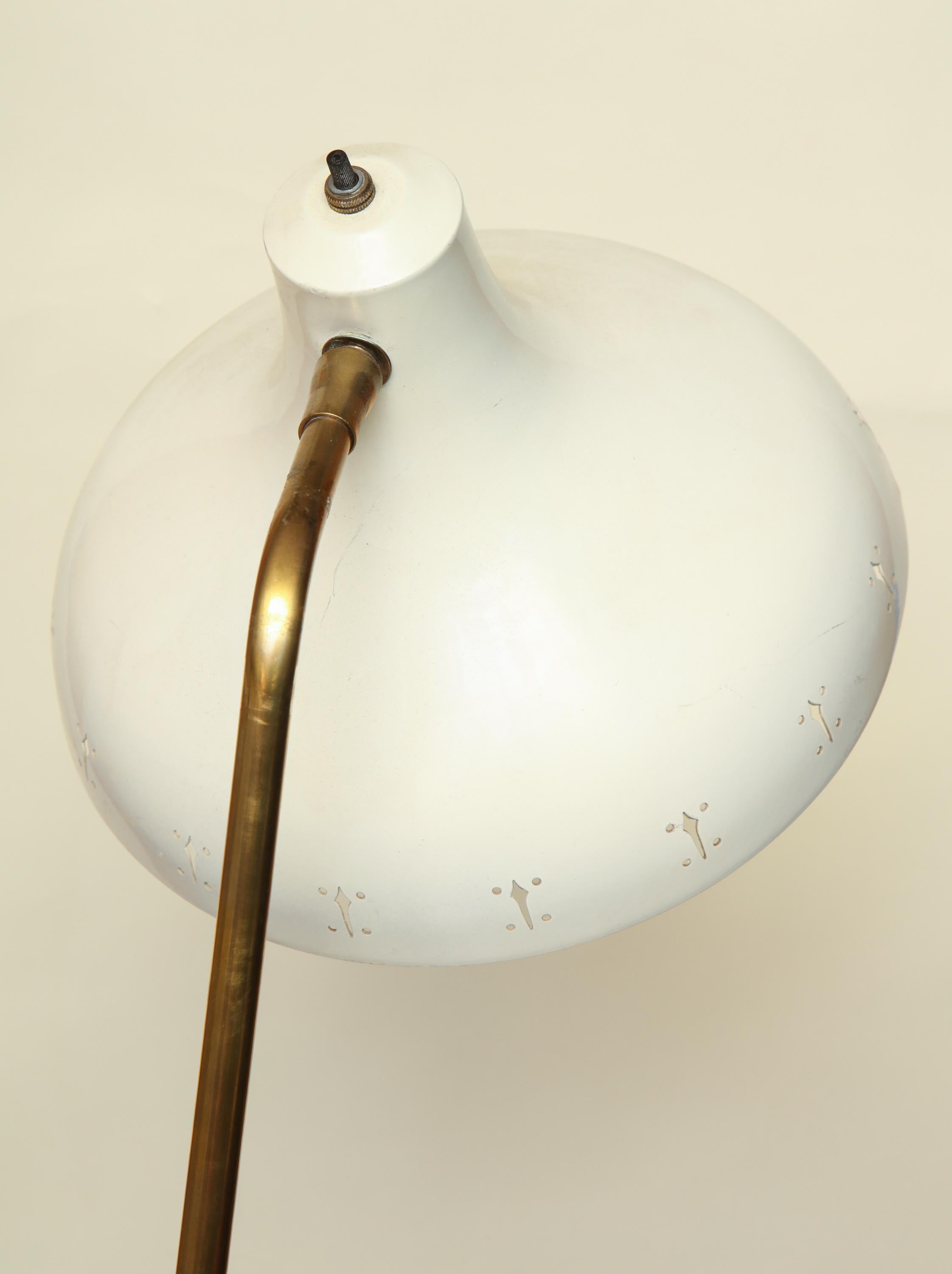 Articulated Floor Lamp Mid-Century Modern, Italy, 1950s For Sale 6