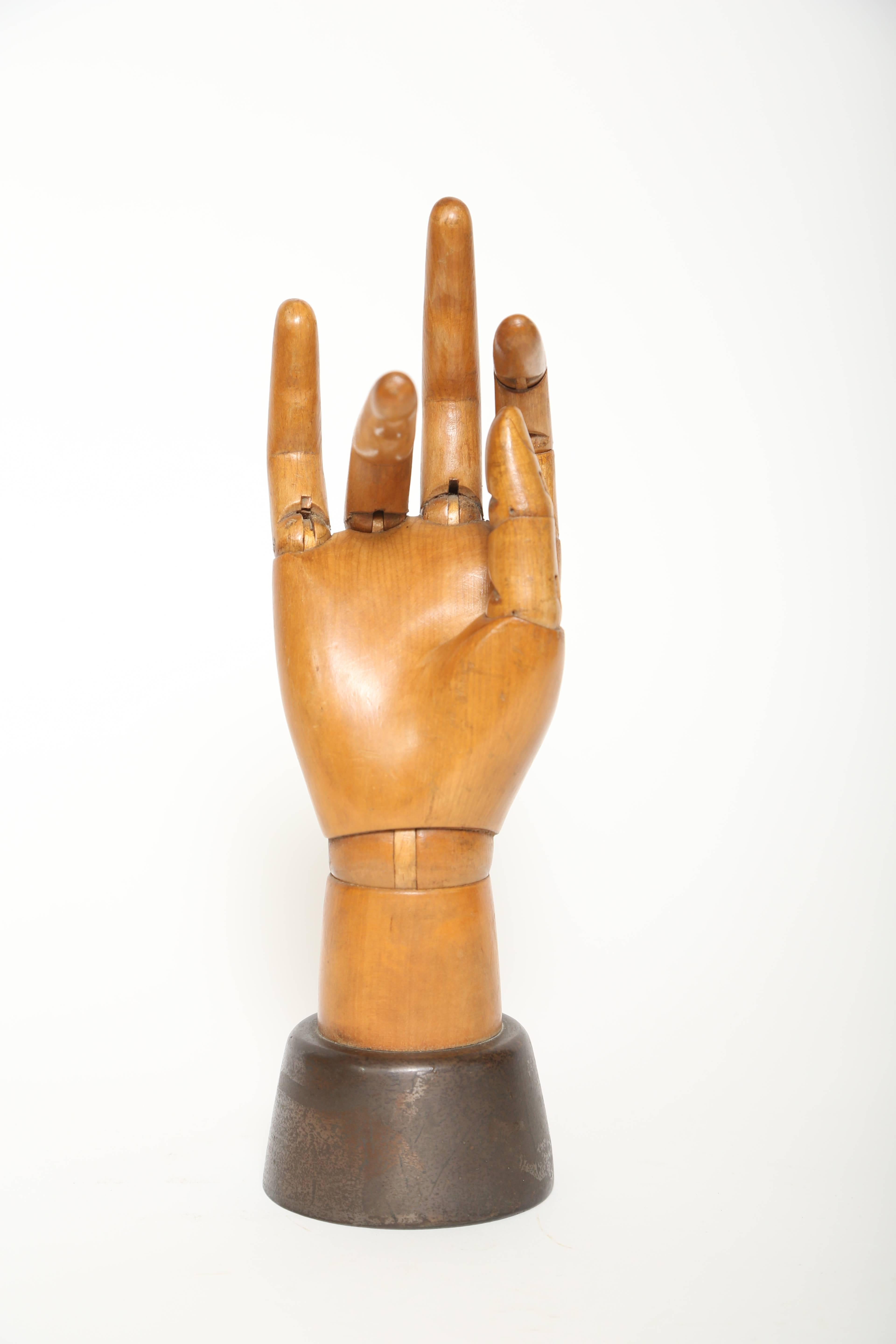 English Articulated Hand Mannequin