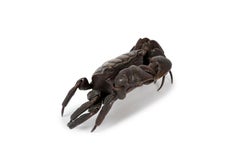 Articulated jizai okimono crab - Japan, Meiji