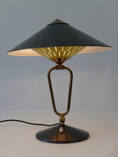 Articulated Large Mid-Century Modern Table Lamp or Wall Sconce 'Witch Hut' 1950s