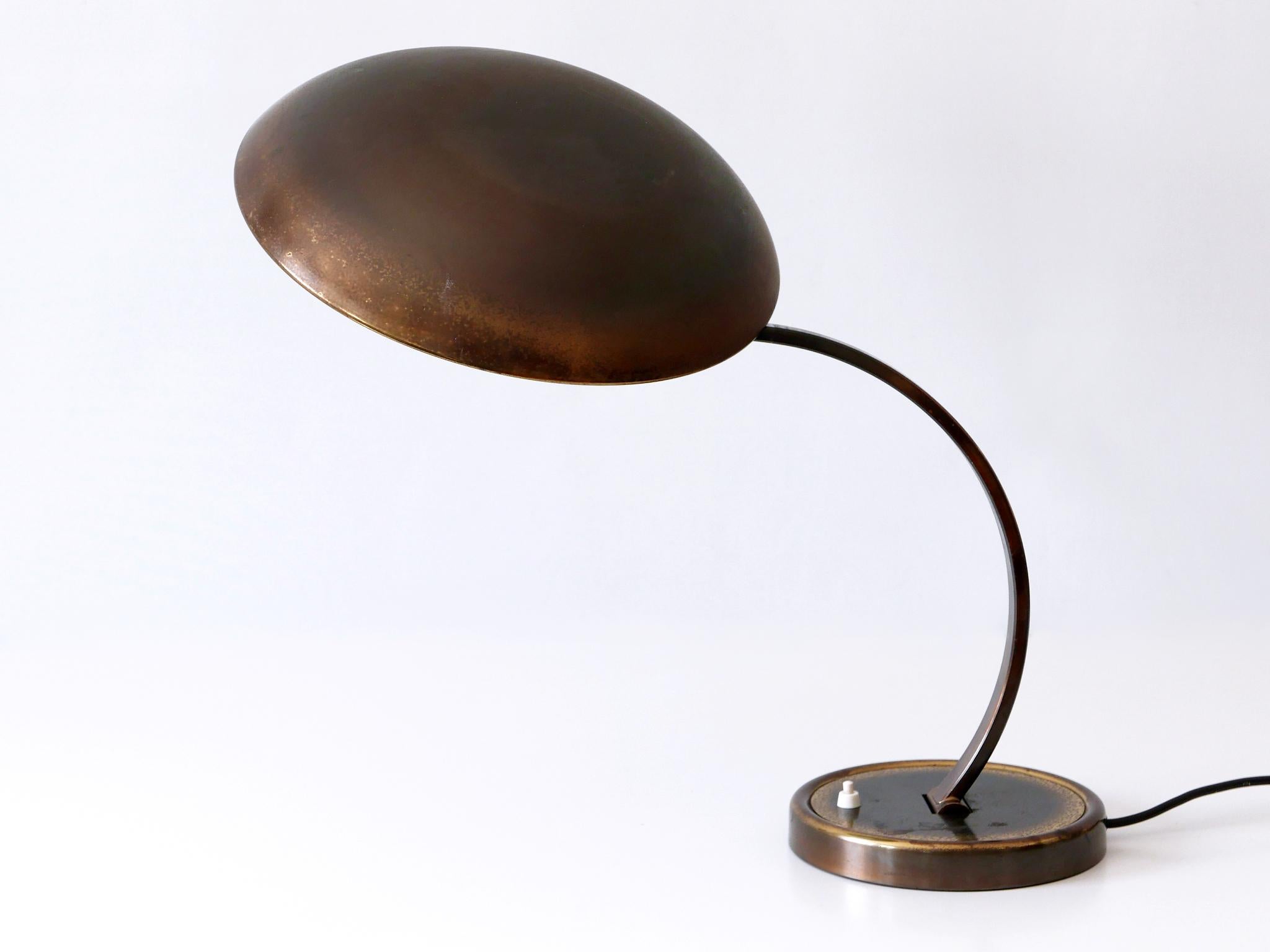 Articulated Mid-Century Modern Desk Lamp 6751 by Christian Dell for Kaiser Idell 8