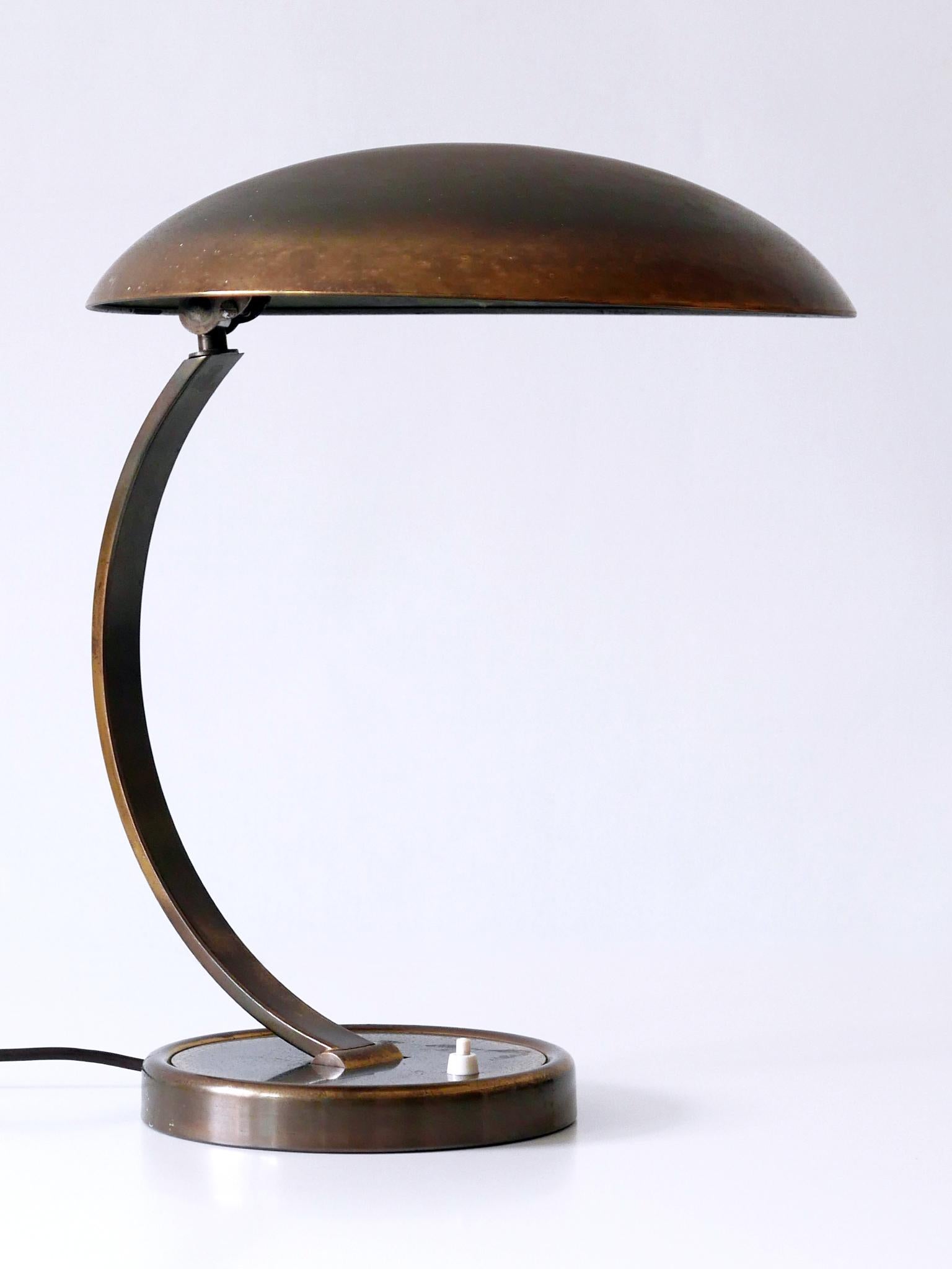 German Articulated Mid-Century Modern Desk Lamp 6751 by Christian Dell for Kaiser Idell