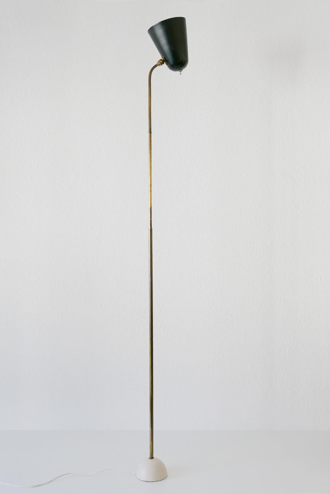 Articulated Mid-Century Modern Reading Floor Lamp, 1950s, Germany 5