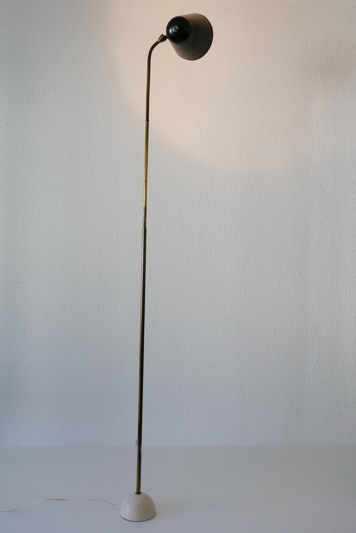 Articulated Mid-Century Modern Reading Floor Lamp, 1950s, Germany 10