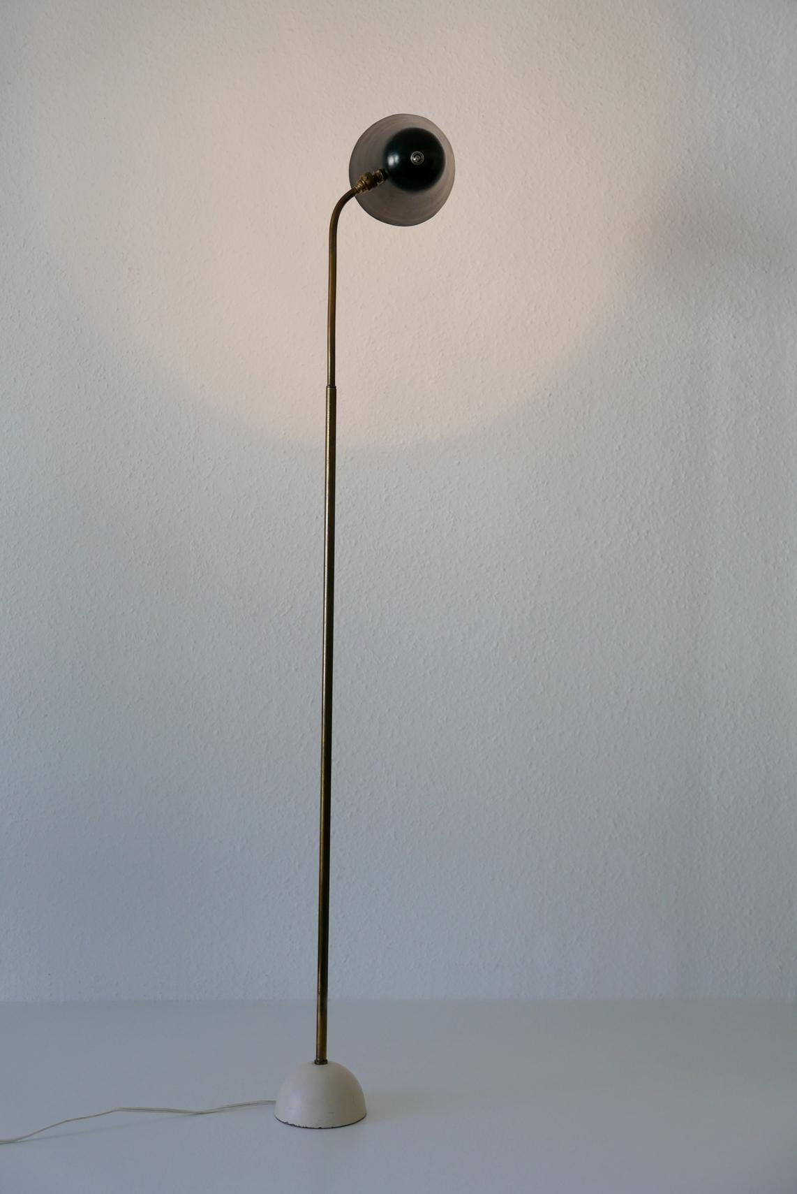 Articulated Mid-Century Modern Reading Floor Lamp, 1950s, Germany 11