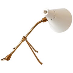 Articulated Mid-Century Modern Table or Wall Light by Giuseppe Ostuni for Oluce