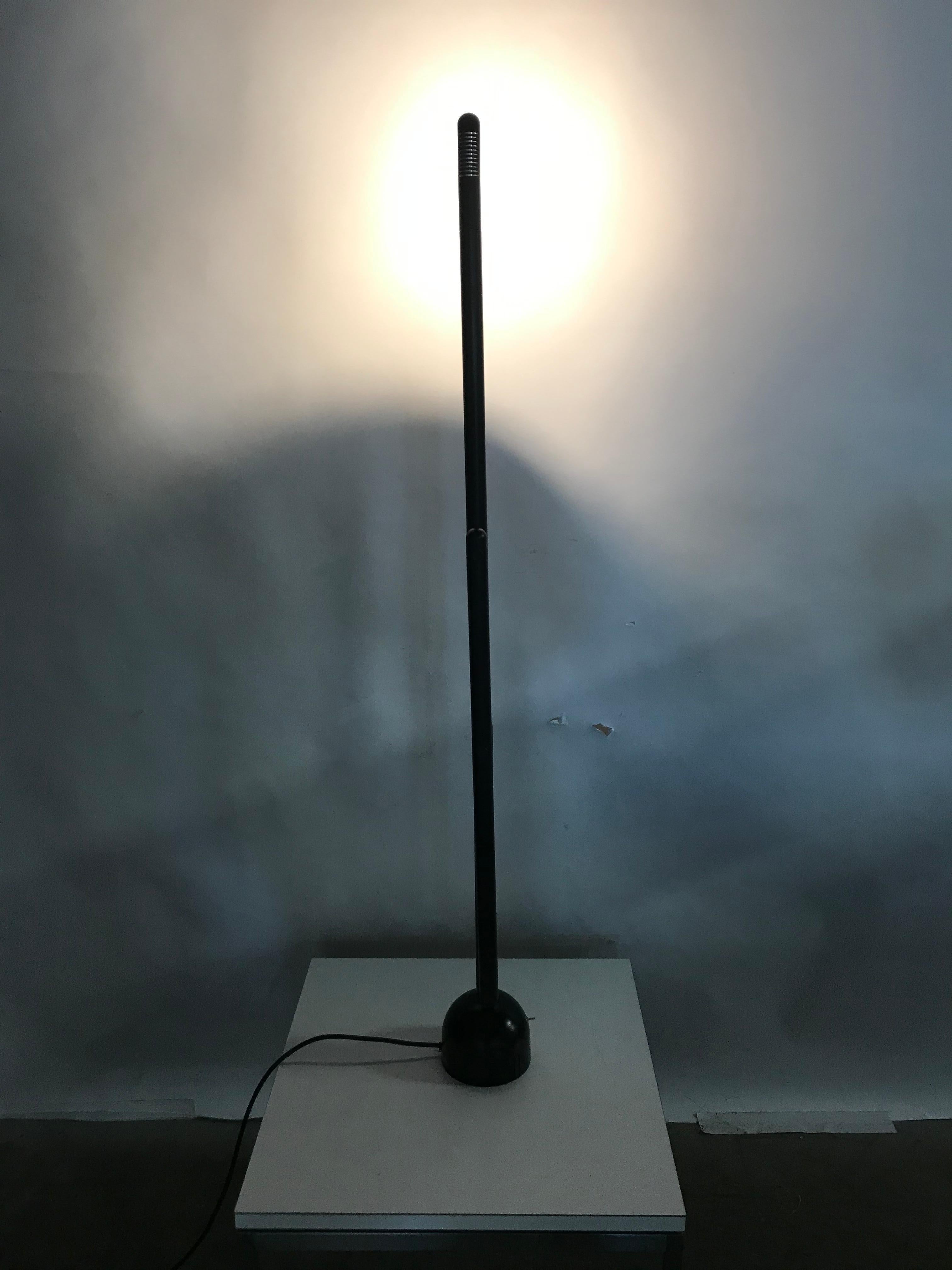 Enameled Articulated Mira Table Lamp by Mario Arnaboldi, Italy