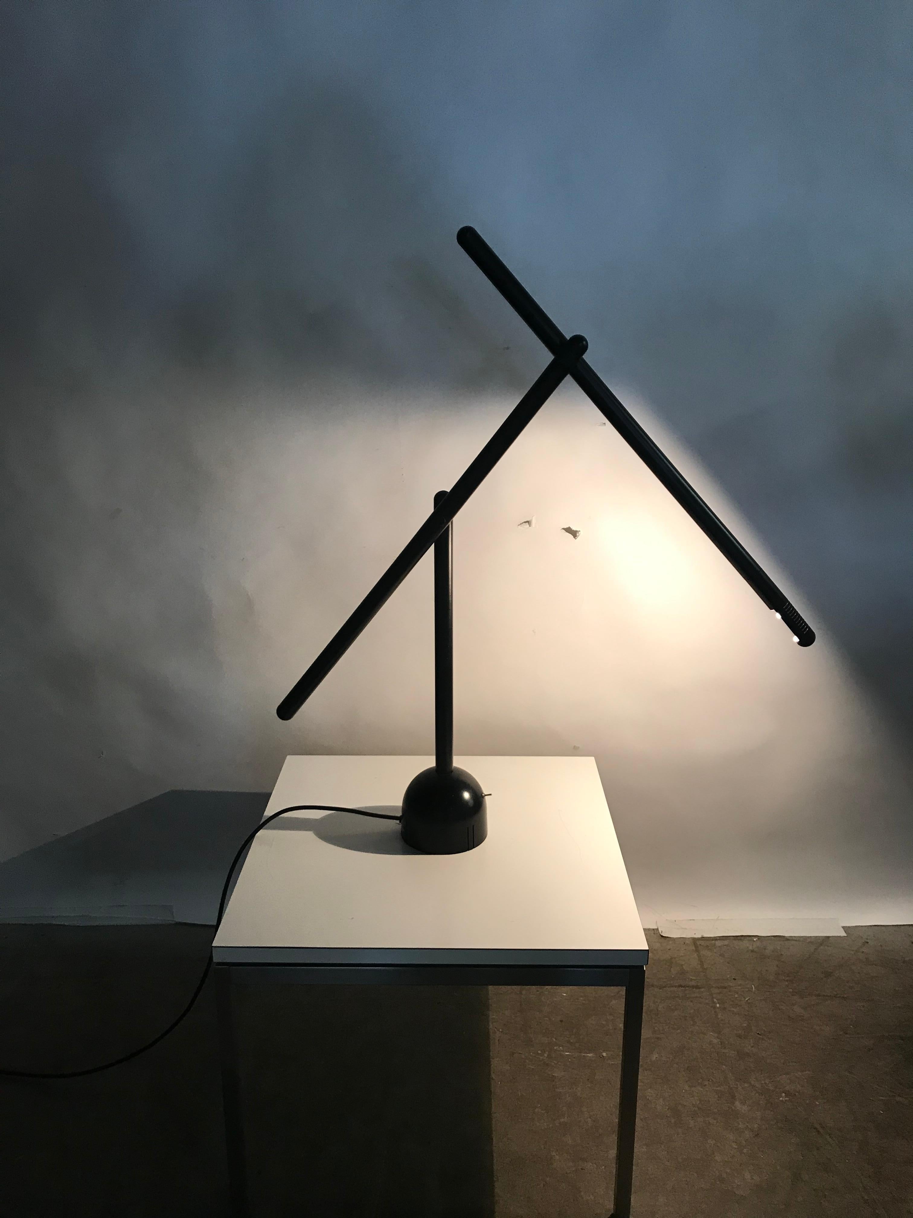 Articulated Mira Table Lamp by Mario Arnaboldi, Italy In Good Condition In Buffalo, NY