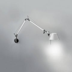 Articulated Multidirectional Pair of Tolomeo Wall-Mounted Lamps by Artemide