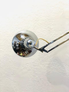 Articulated Multidirectional Wall Lamp by Luxo Danish Modern