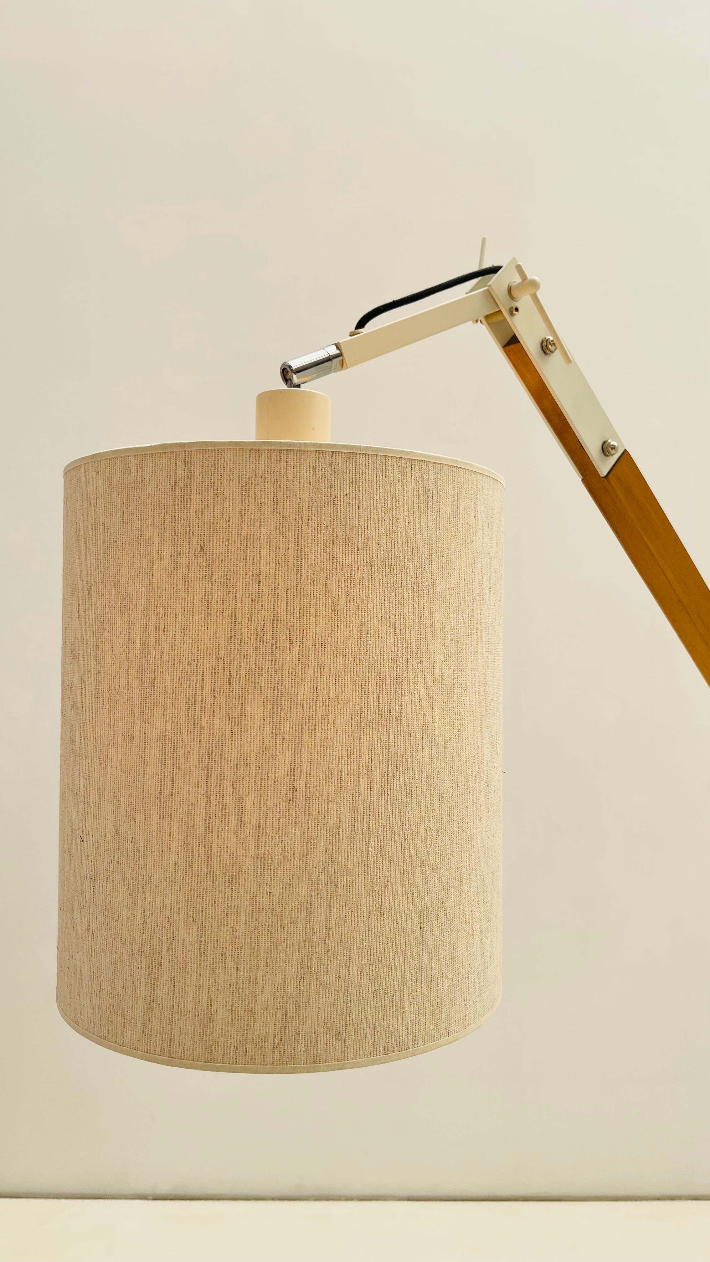 Italian Articulated reading floorlamp For Sale