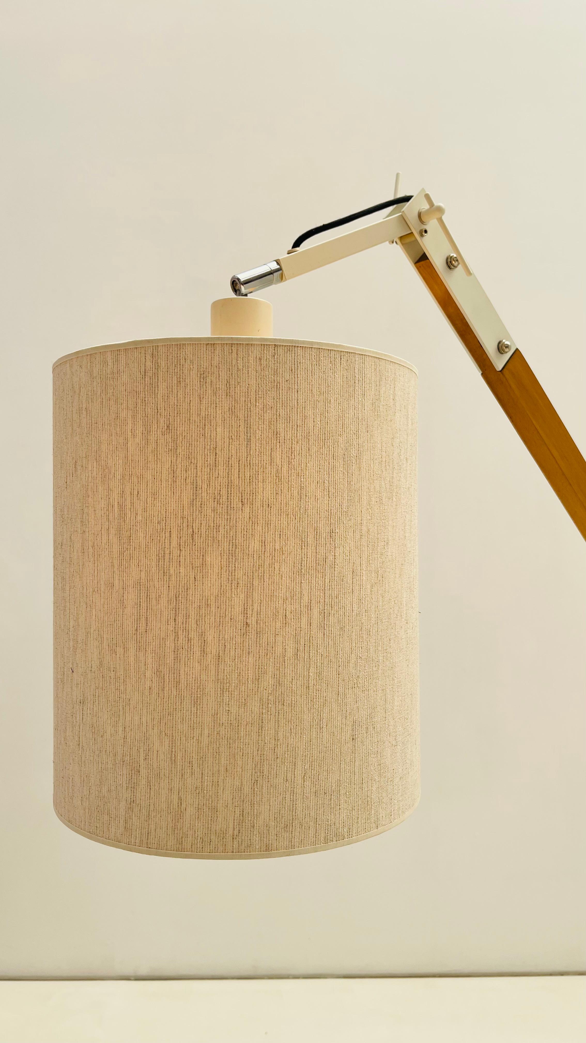 Articulated reading floorlamp In Good Condition For Sale In Brussels, BE