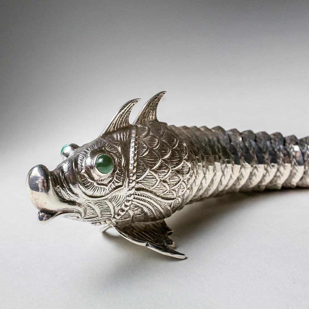 Articulated Silver Fish 2