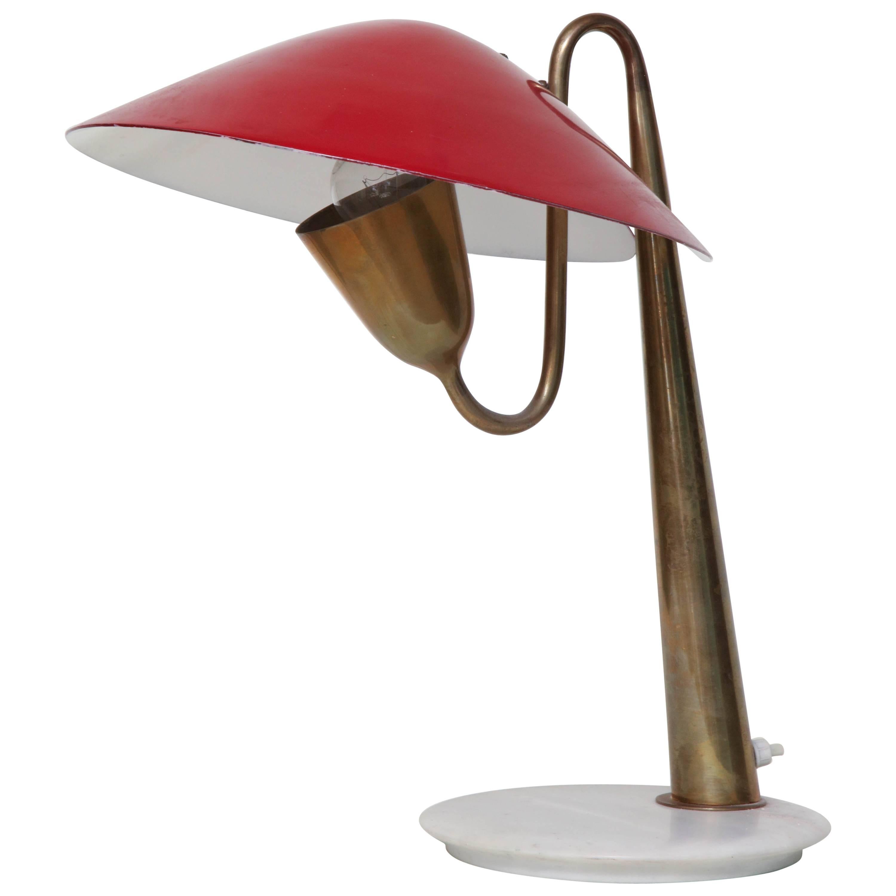 Table Lamp Articulated Mid-Century Modern Italy 1950s