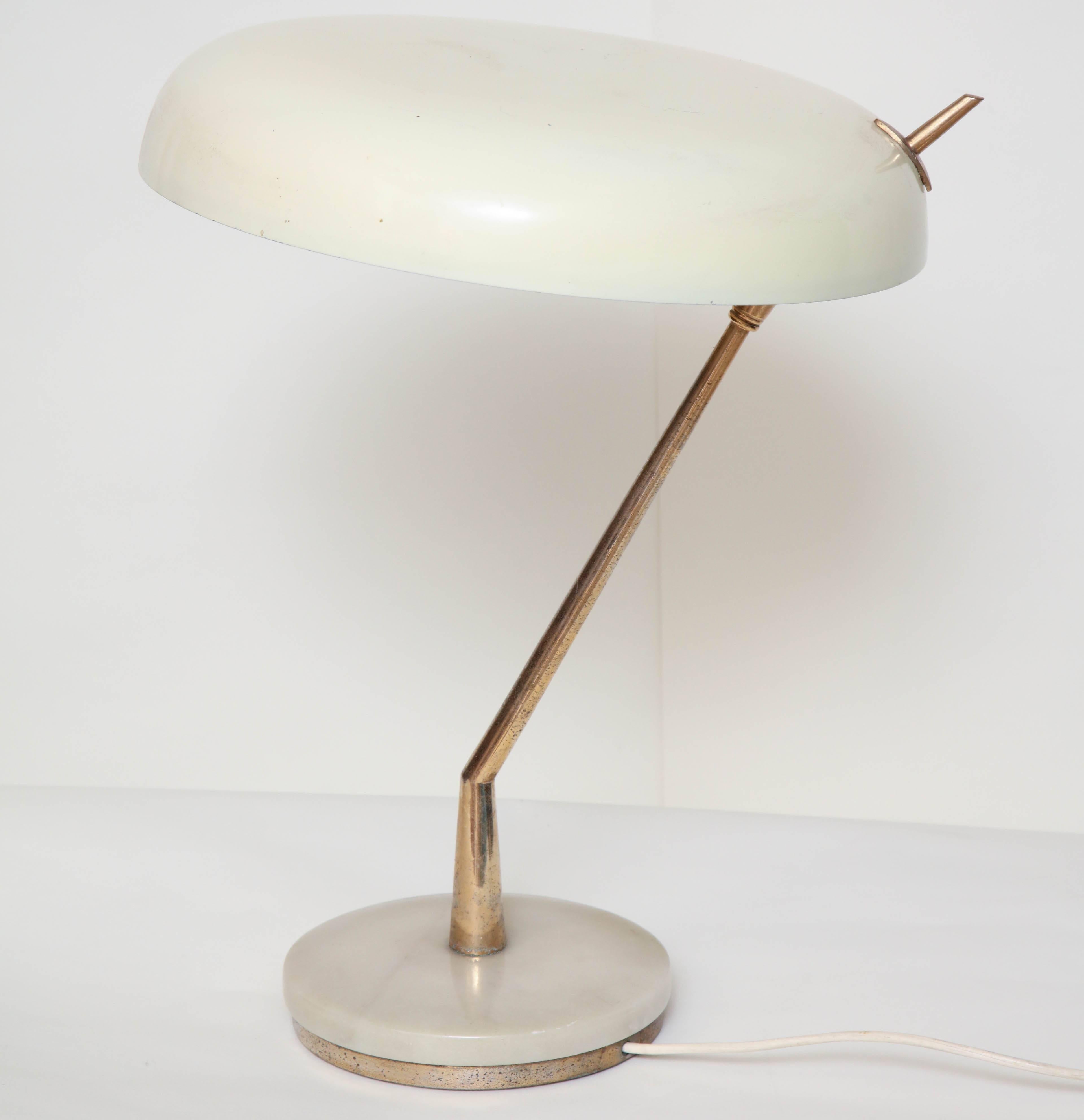 Articulated Table Lamp Attributed to Arredoluce Italian Mid-Century Modern, 1950 1
