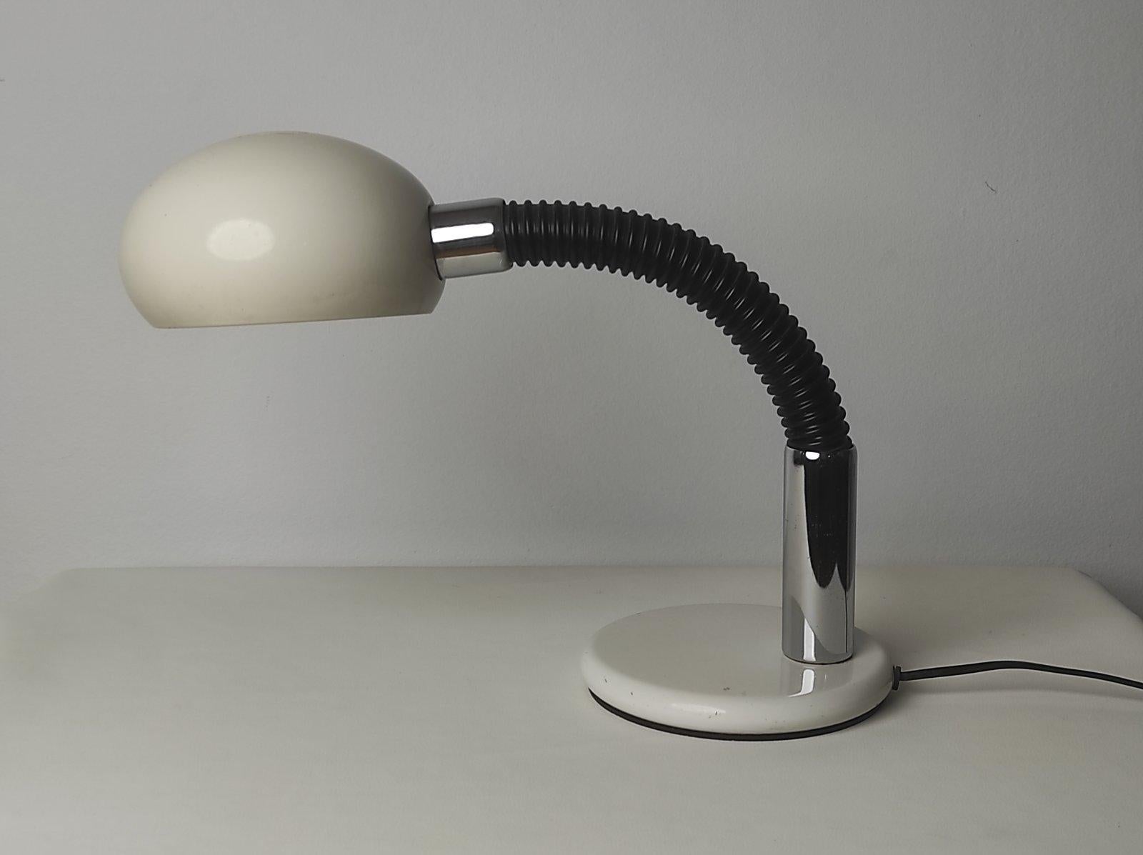 Lampada da tavolo articolata di GAMMA LUX Italia anni '70 in vendita 2