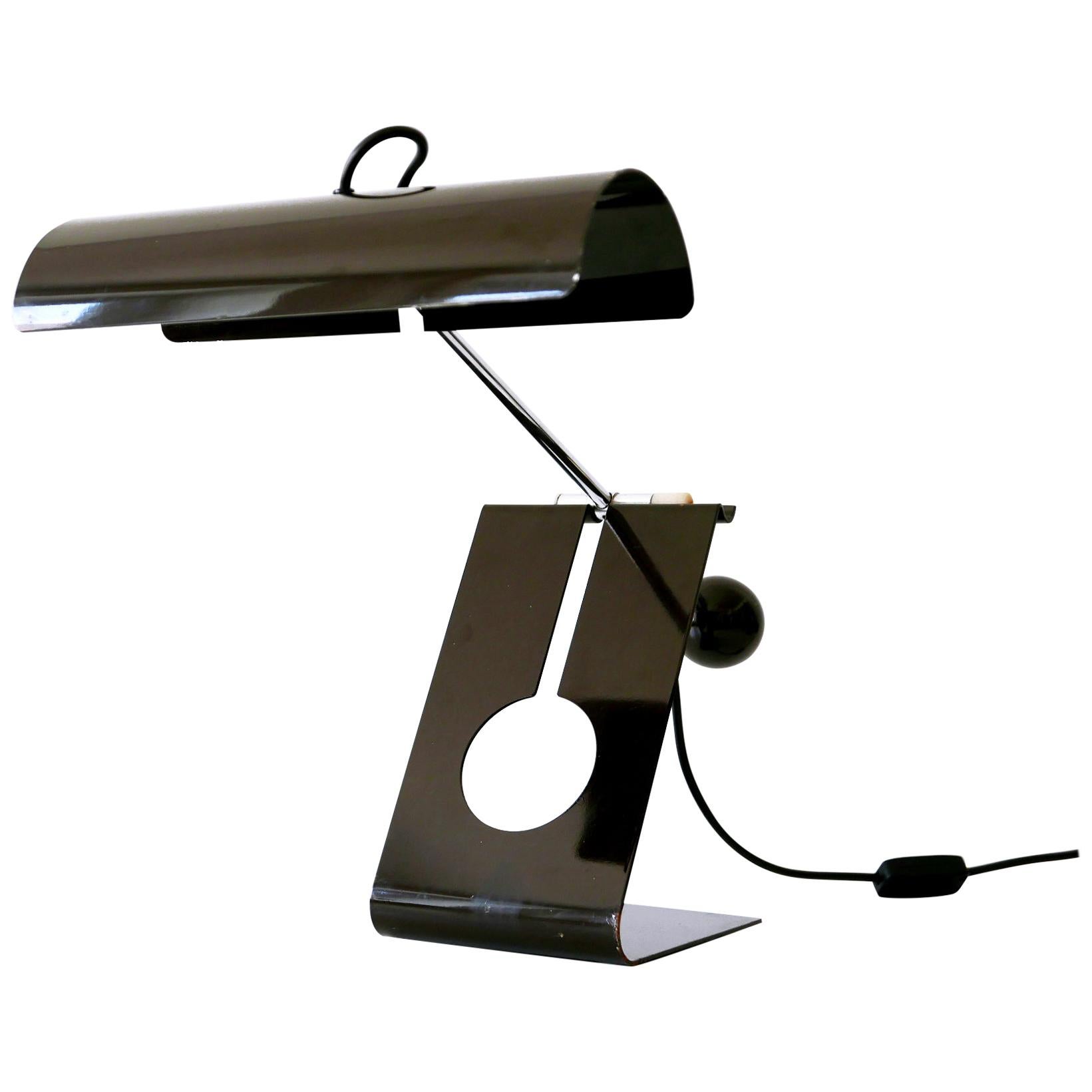 Articulated Table Lamp Picchio by Mauro Martini for Fratelli Martini 1970s Italy
