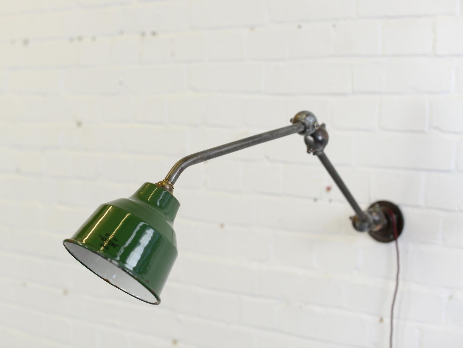 Articulated Task Lamp by Maxlume, circa 1930s 1