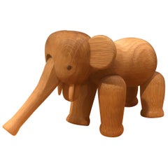 Vintage Articulated Toy Elephant by Kay Bojesen