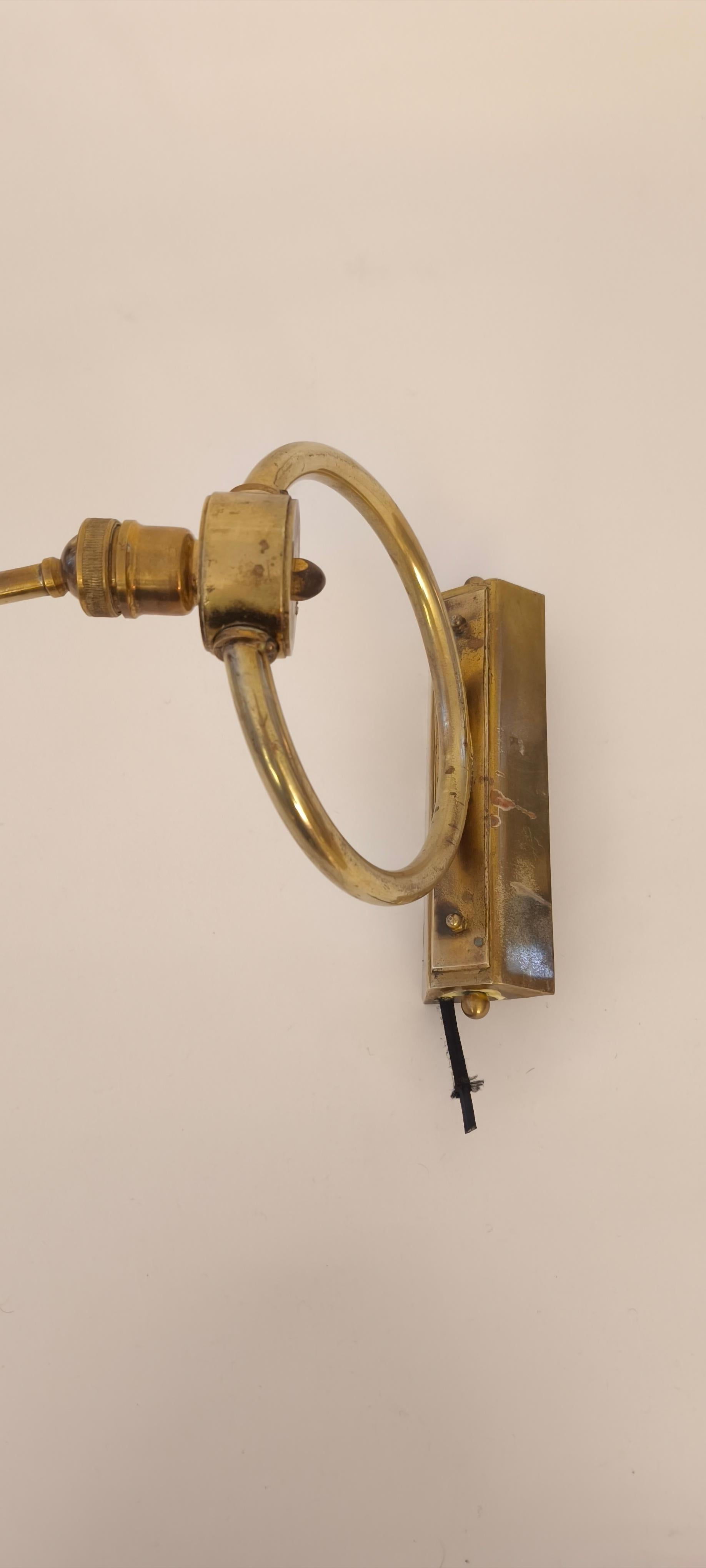 Applique articulée / Sconce by Marcel Asselbur - 1950 - France - 50s en vente 10