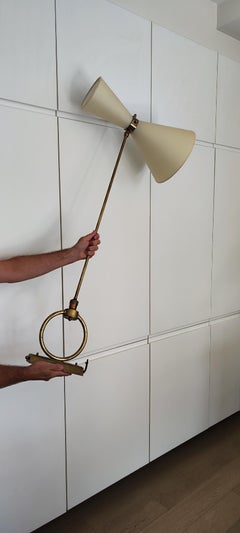 Articulated wall lamp / Sconce by Marcel Asselbur - 1950 - France - 50s