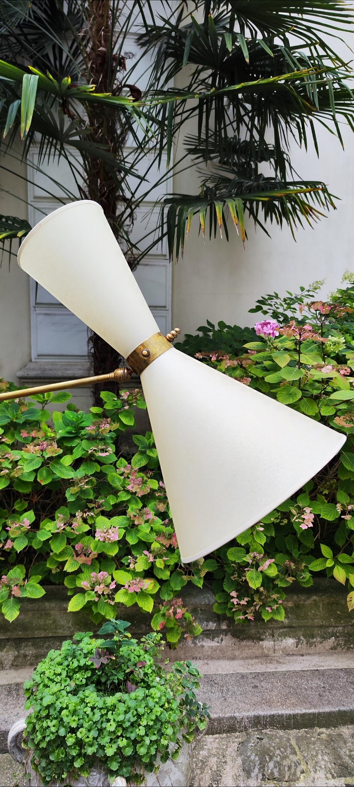 Applique articulée / Sconce by Marcel Asselbur - 1950 - France - 50s en vente 3