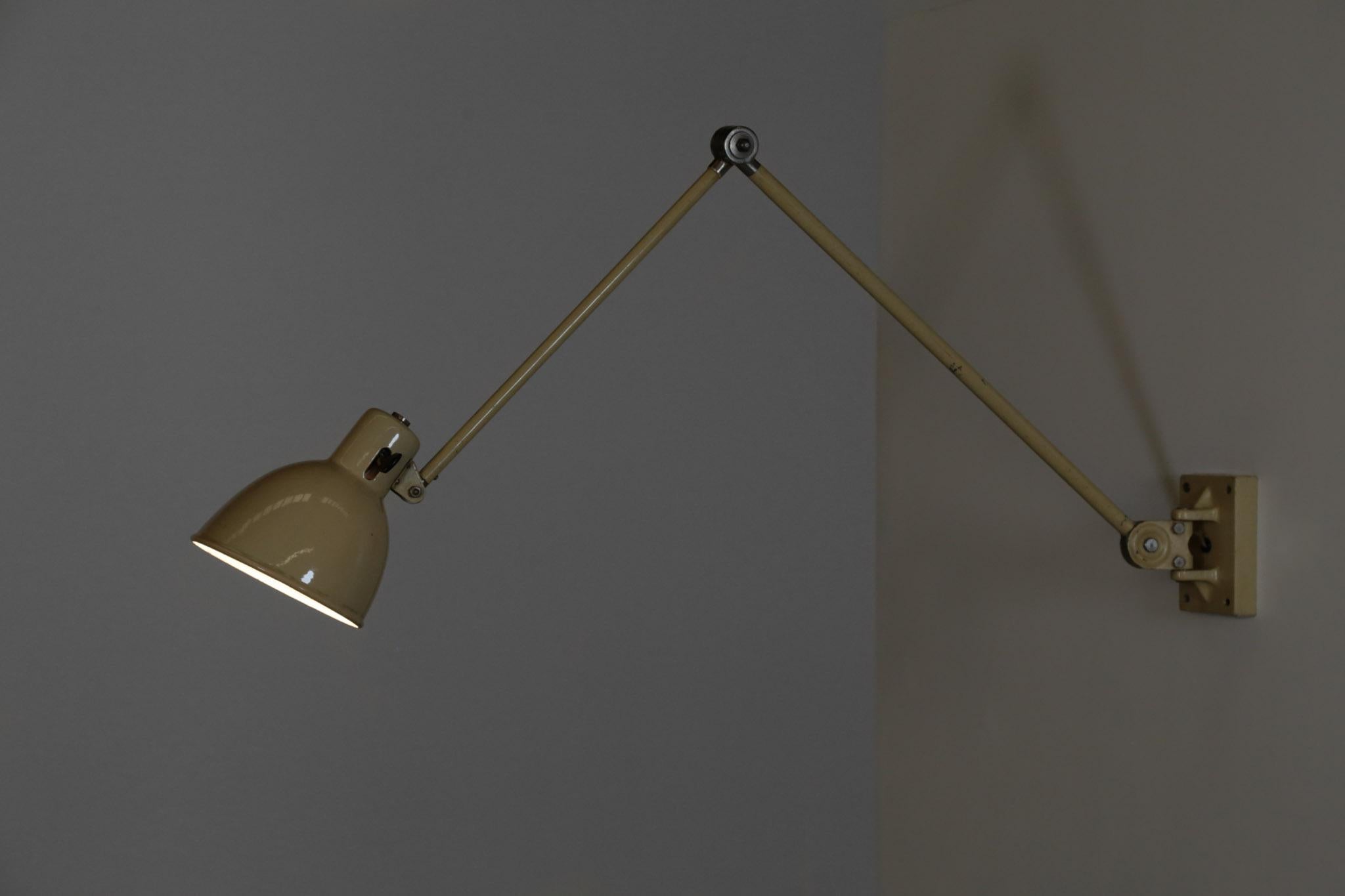 Metal Articulated Wall Light by Bag Turgi, Switzerland, 1960s