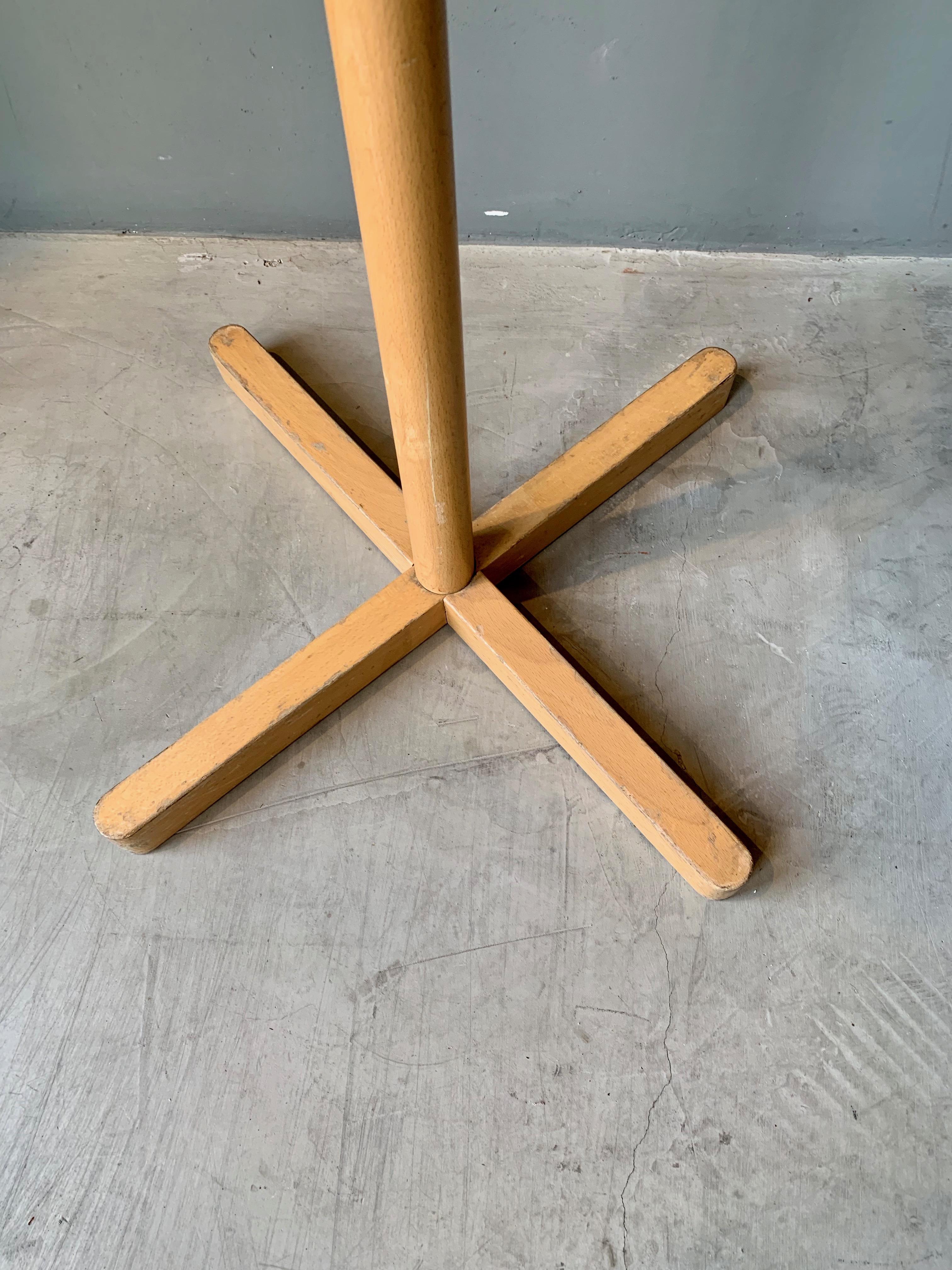 Articulated Wood Coat Rack For Sale 4