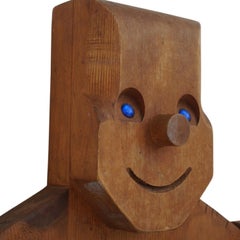 Articulated Wood Figure by Don Ellefson, 1980s