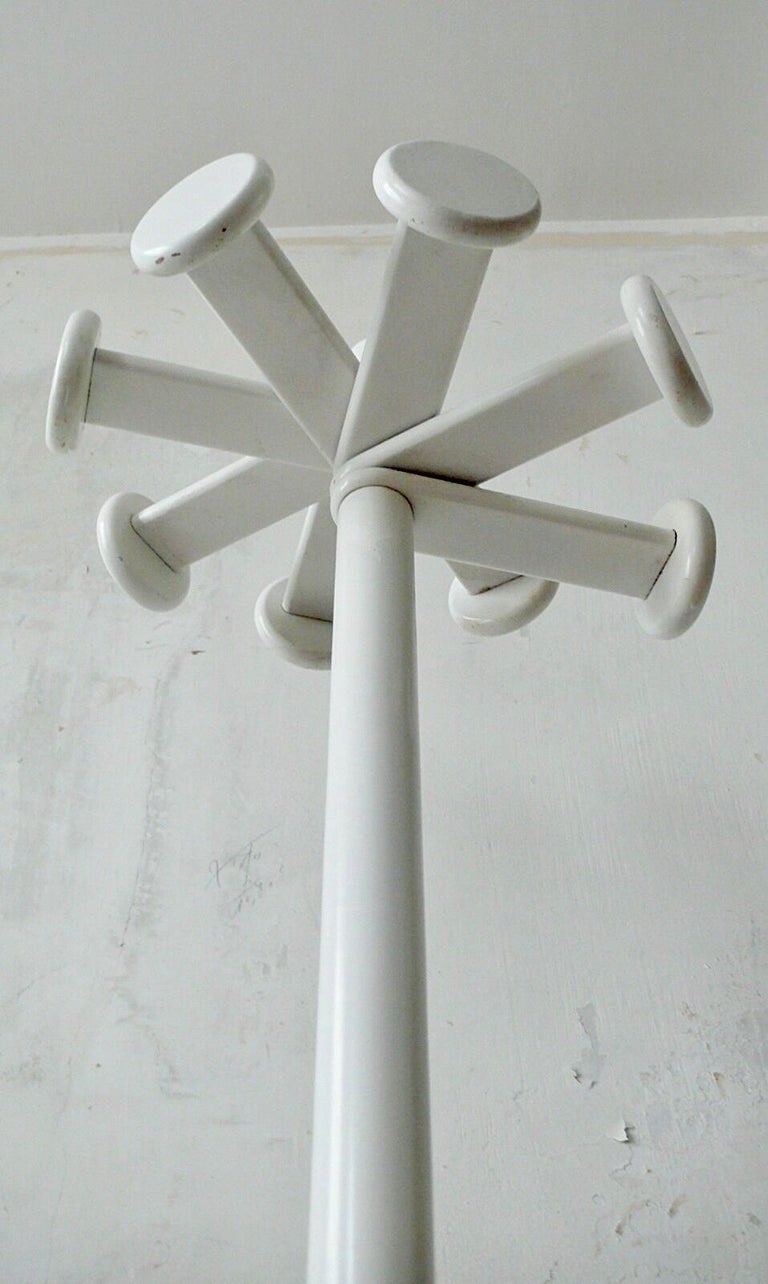 Articulated Wood Standing Coat Rack For Sale at 1stdibs