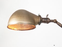 Articulated Woodward Machinists Floor Lamp