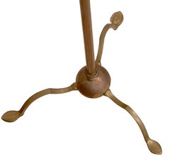Articulating Brass Reading Floor Lamp in the Classical Style, C. 1900- 1930's