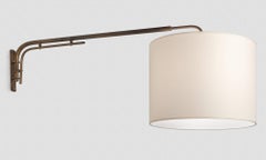 Articulating Brass Swing Sconce, circa 1960