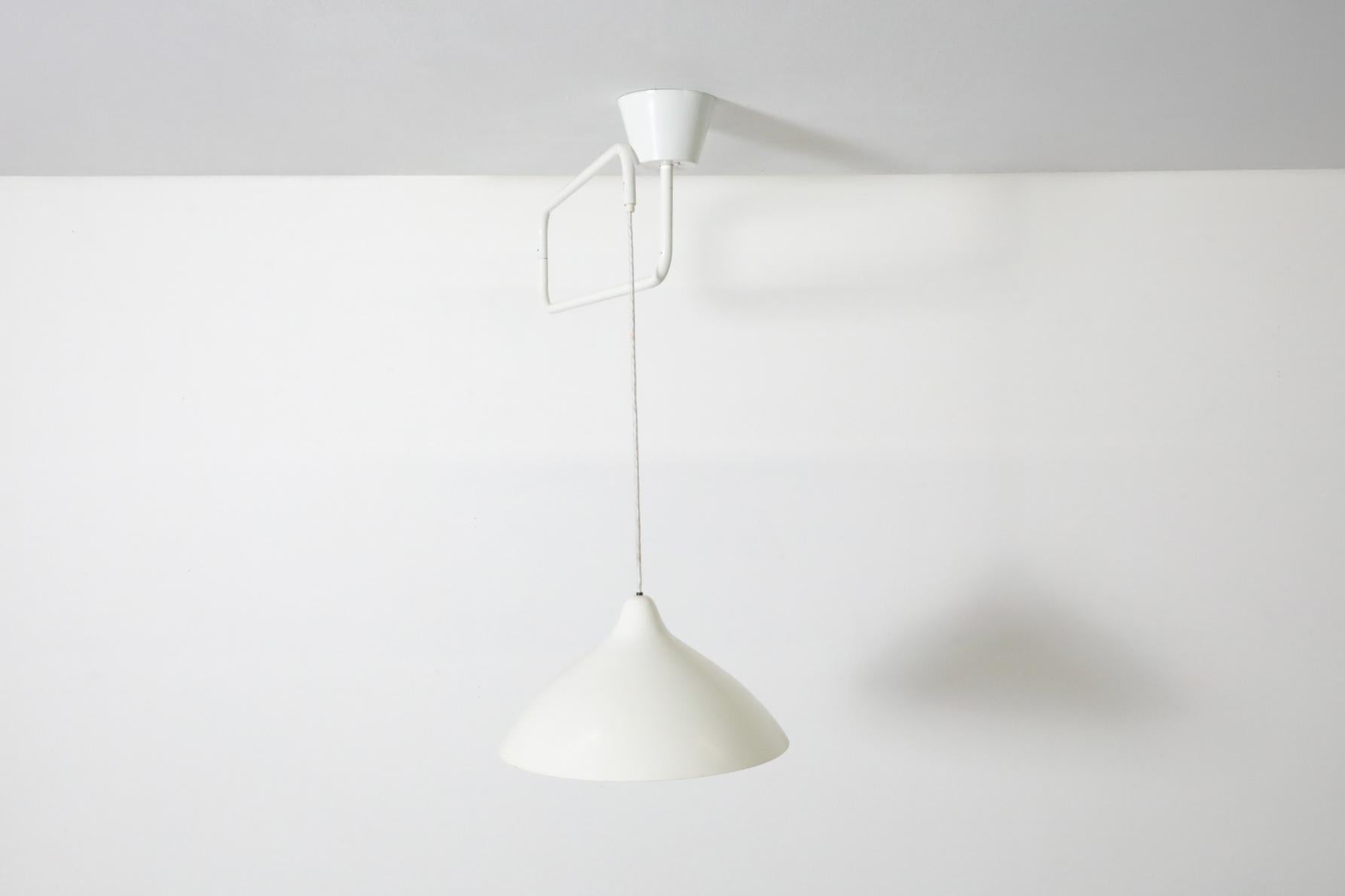 Mid-Century moderno Lampada da soffitto articolata di Lisa Johansson-Pape per Orno Stockmann in vendita