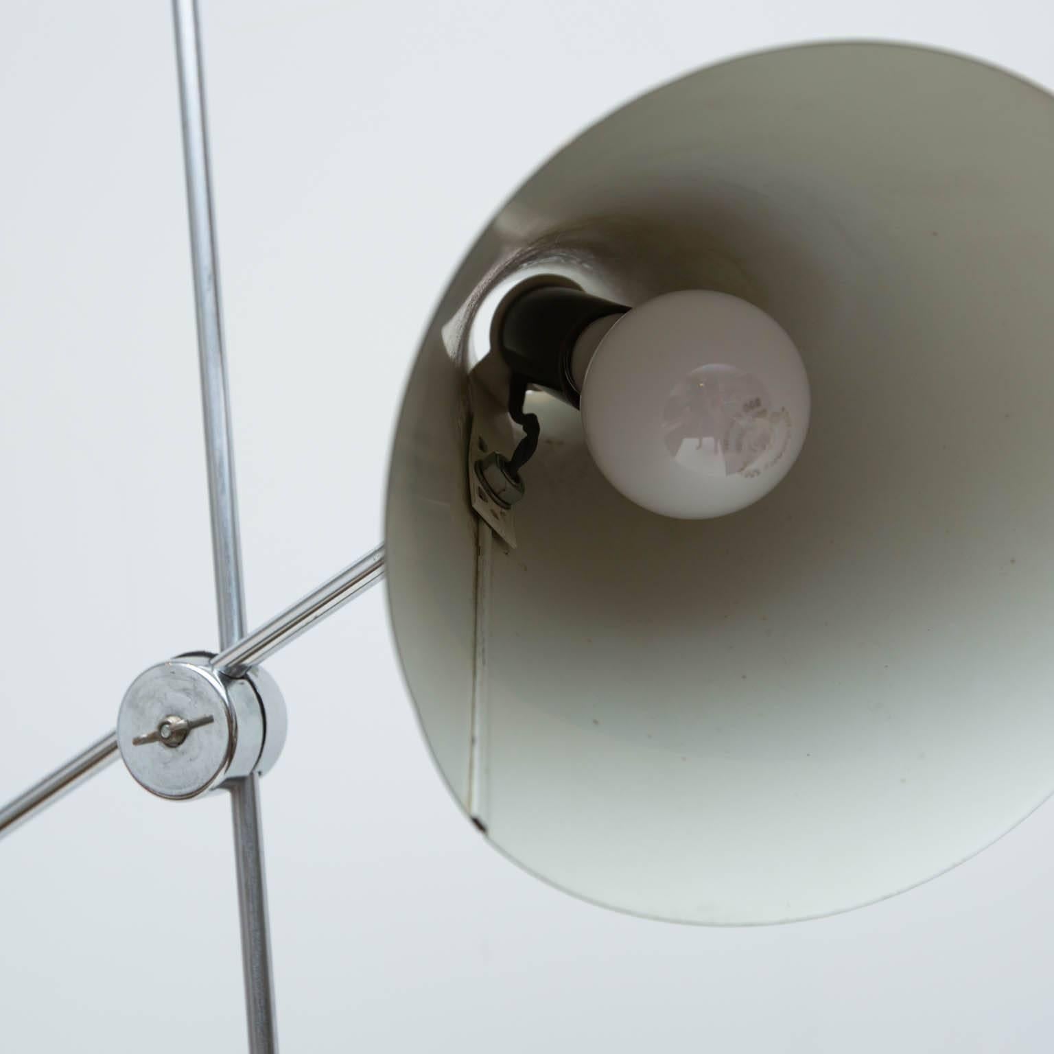 Articulating Chrome Floor Lamp by Robert Sonneman for Laurel For Sale 3