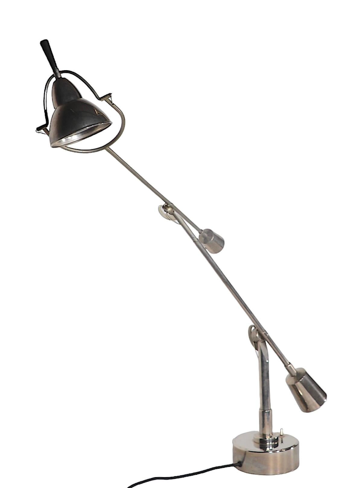 Articulating EB 27 Angle Poise Desk Lamp Designed by Buquet, C. 1990's For Sale 7