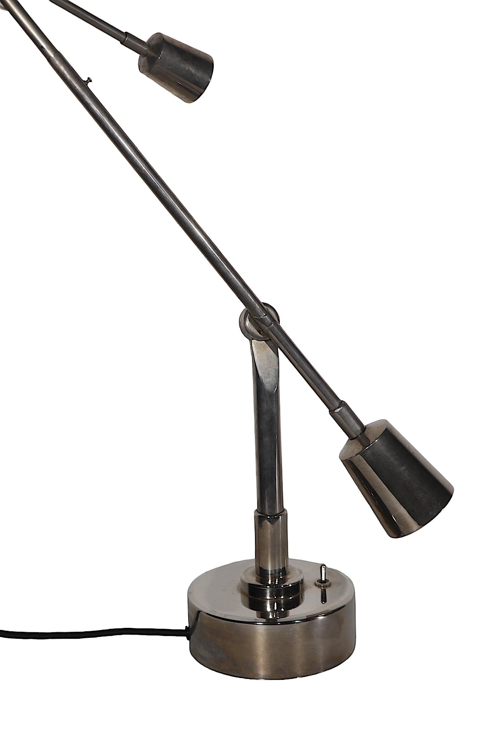 Articulating EB 27 Angle Poise Desk Lamp Designed by Buquet, C. 1990's For Sale 10