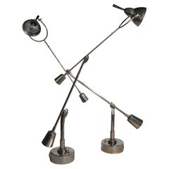 Articulating EB 27 Angle Poise Desk Lamp Designed by Buquet, C. 1990's