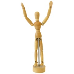 Madera Articulada  Figura Escultura Pieza