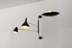 Articulating Italian Three-Arm Sconce