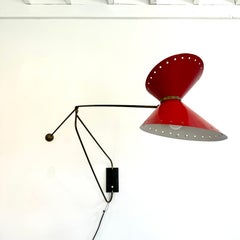 Articulating Sconce by Lunel, 1950s France