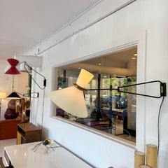Articulating Sconce by Rene Mathieu for Lunel, 1950s France