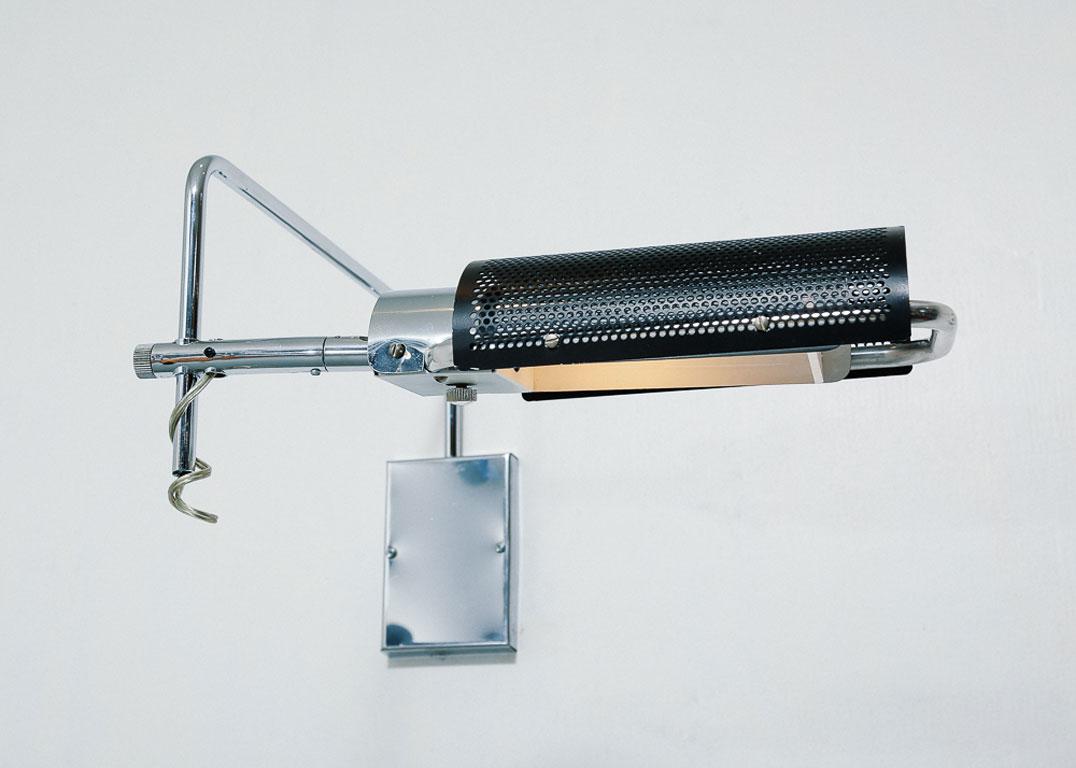 Articulating Wall Lamp by George Nelson and Daniel Lewis for Koch & Lowy In Good Condition In Brooklyn, NY