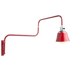 Articulating Wall Sconce by Heinrich Siegfried Bormann, Germany, circa 1930